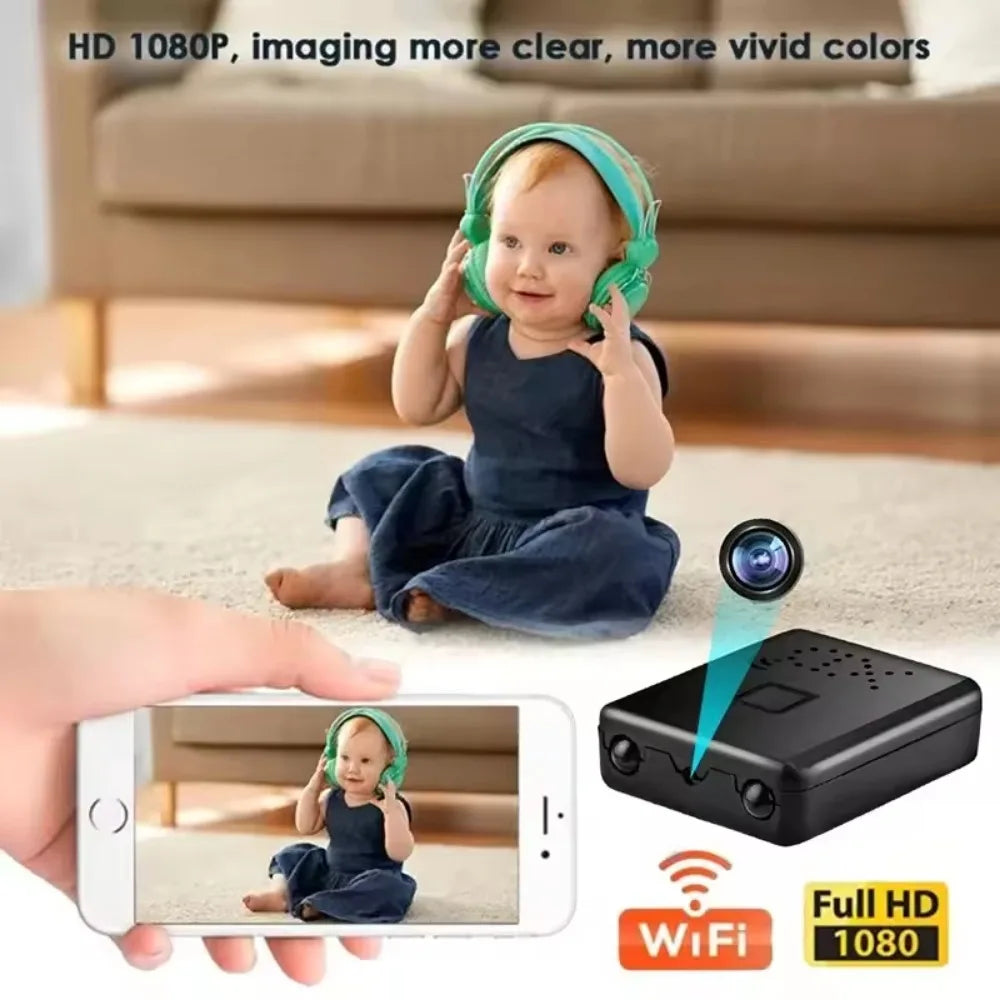 1080P Wireless Wifi Camera Full HD Mini Built-in Battery IP Remote Monitoring Camcorders IR Night Vision Body Cam Invisible Cam