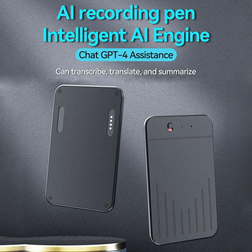 AI Voice Recorder Transcribe & Summarization with ChatGPT Audio Recorder Support 80+ Languages Sound Recorder for Meetings/Calls