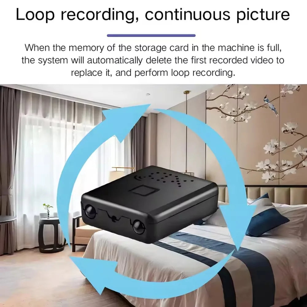 1080P Wireless Wifi Camera Full HD Mini Built-in Battery IP Remote Monitoring Camcorders IR Night Vision Body Cam Invisible Cam