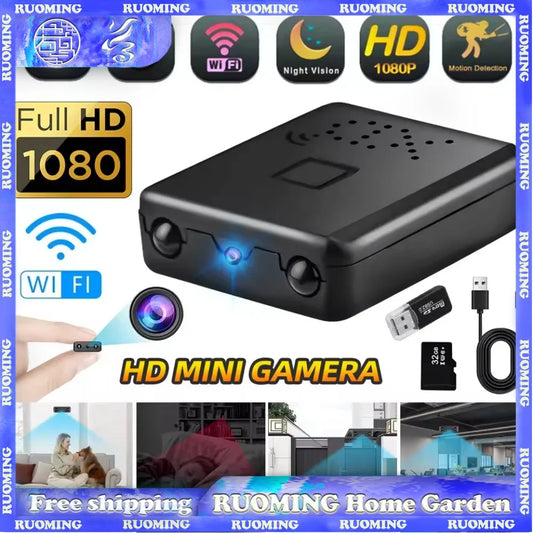 1080P Wireless Wifi Camera Full HD Mini Built-in Battery IP Remote Monitoring Camcorders IR Night Vision Body Cam Invisible Cam
